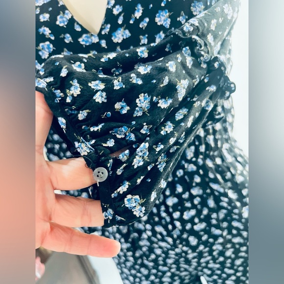 MADEWELL  floral jumpsuit size XS great condition . Soft and cozy - Picture 5 of 16